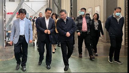 吉林省发改委一级巡视员张志勇一行莅临足球竞猜投注技巧视频考察交流